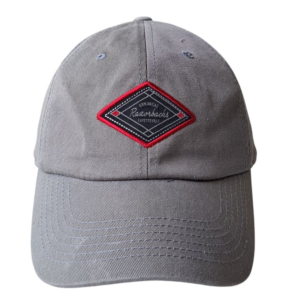 Razorback College Gray Captivating Baseball Cap Hat Adjust Strap‎ Casual Unisex